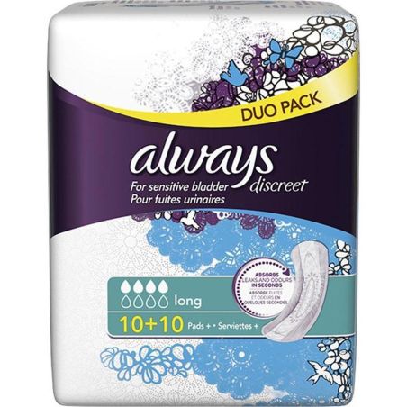 Always Incont.Long Duo Packx20