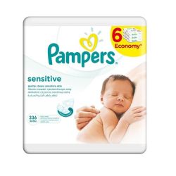 Pampers Wipes Sensitive 6X 56