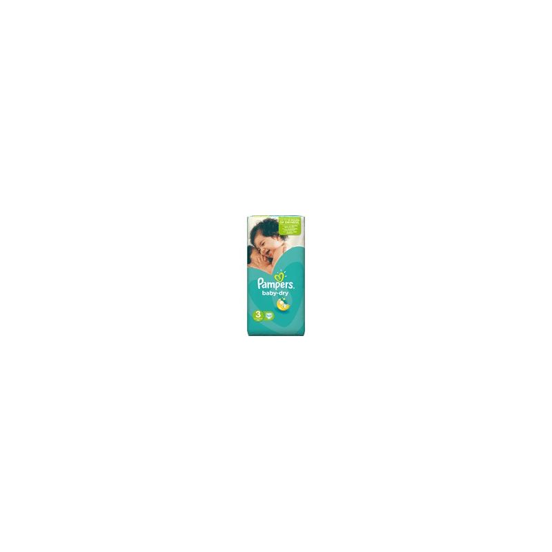 Pampers 50 Changes Baby Dry Geant T3