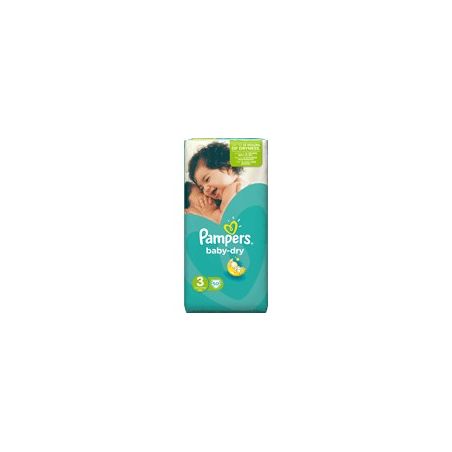 Pampers 50 Changes Baby Dry Geant T3