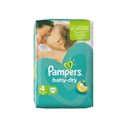 Pampers 44 Changes Baby Dry Geant T4