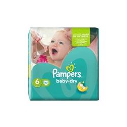 Pampers 33 Changes Baby Dry Geant T6