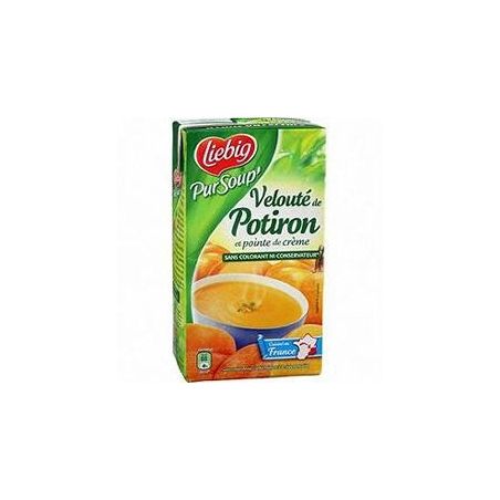 Liebig Soupe Potiron Crème Fraîche : La Brique De 1 L