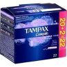 Tampax 22 Tampons Compak Lites