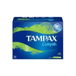 Tampax 22 Tampons Compak Super
