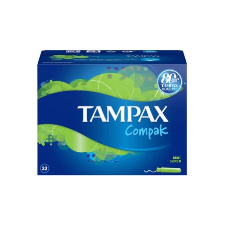 Tampax 22 Tampons Compak Super