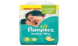 Pampers X112 Baby Dry Mega+ T3