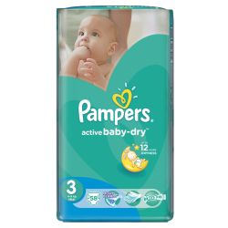 Pampers Pieluchy S3 Active Baby Vp 58