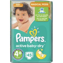Pampers Pieluchy S4P Active Baby Vp 45