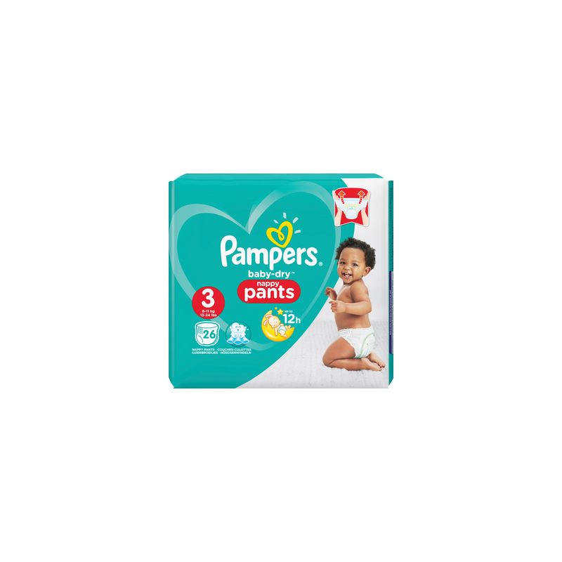 Pampers Baby Dry Pant Pq T3X26