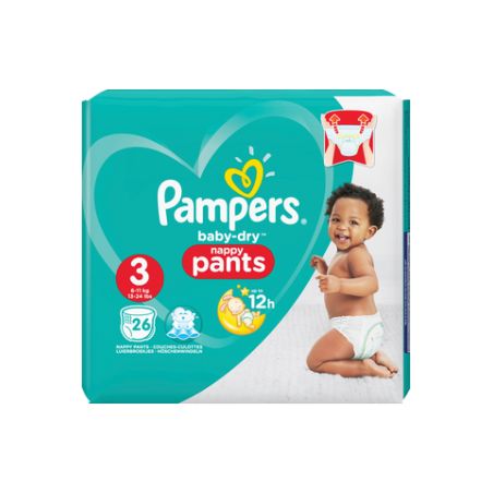 Pampers Baby Dry Pant Pq T3X26