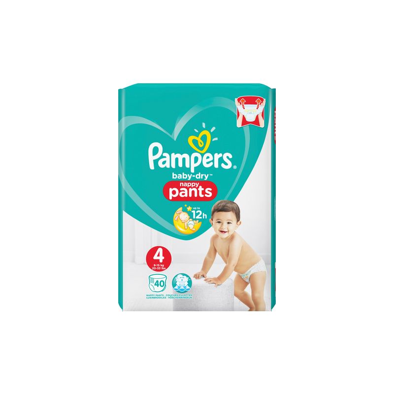 Pampers X40 Baby Dry Pants Geant T4