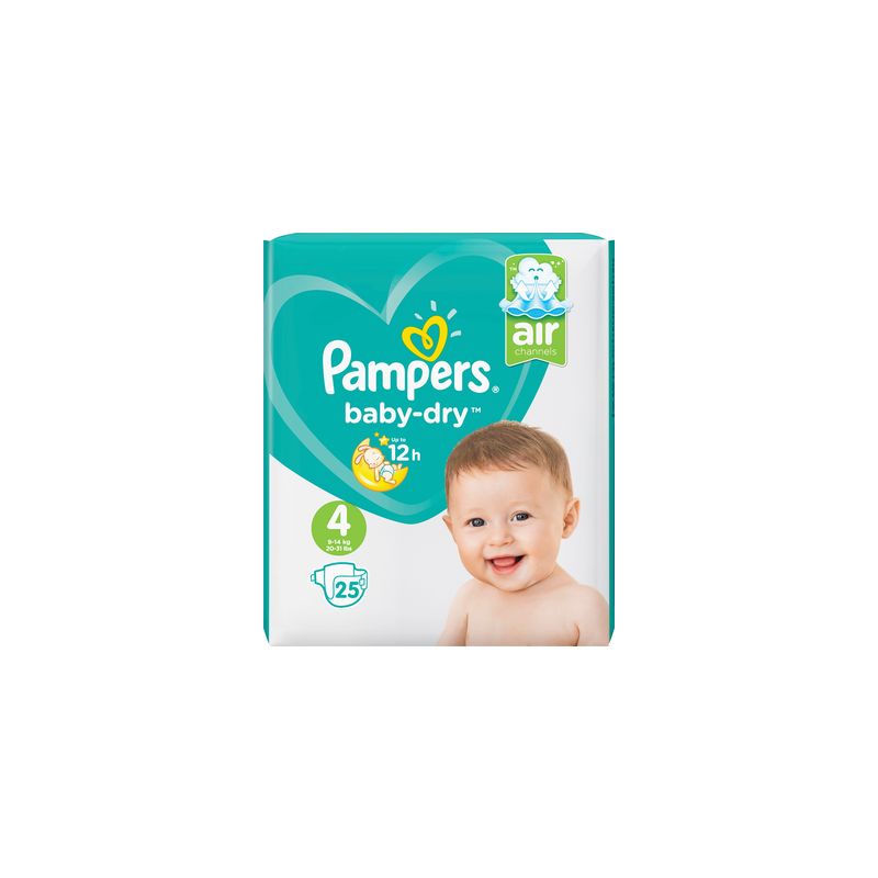 Pampers Baby Dry Pq T4 X25