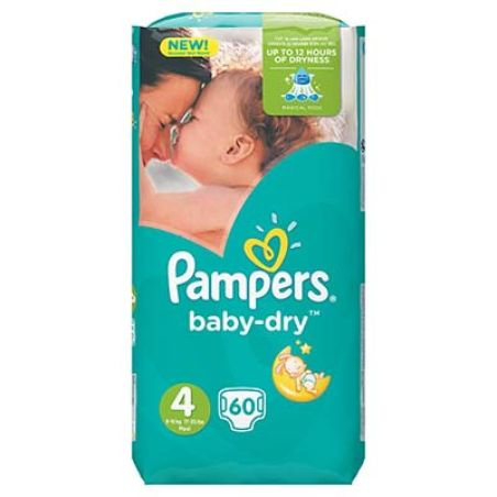 Pampers Baby Dry Value+ T4X60