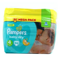 Pampers Baby Dry Mega T4 X86