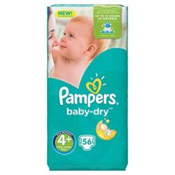 Pampers Baby Dry Value+T4+ X56