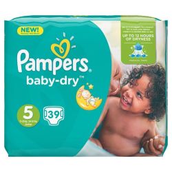 Pampers Baby Dry Geant T5 X39