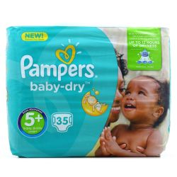 Pampers Baby Dry Geant T5+ X35