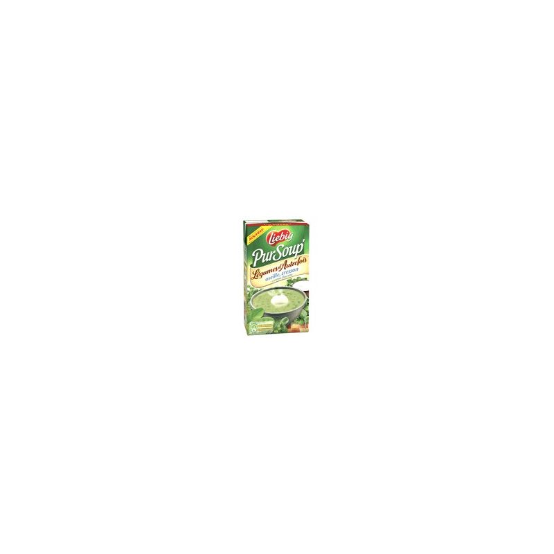 Liebig Soupe Oseille Cresson Creme Fleurette Brique 1L