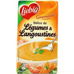 Liebig Soupe Légumes & Langoustines : La Brique De 1 L