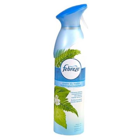 Febreze Aerosol 300Ml Desodorisant Plein Air Rosee Du Matin