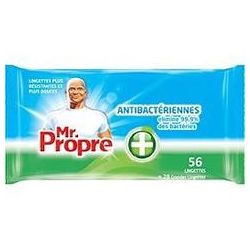 Mr Propre 56 Lingettes Antibacteriennes