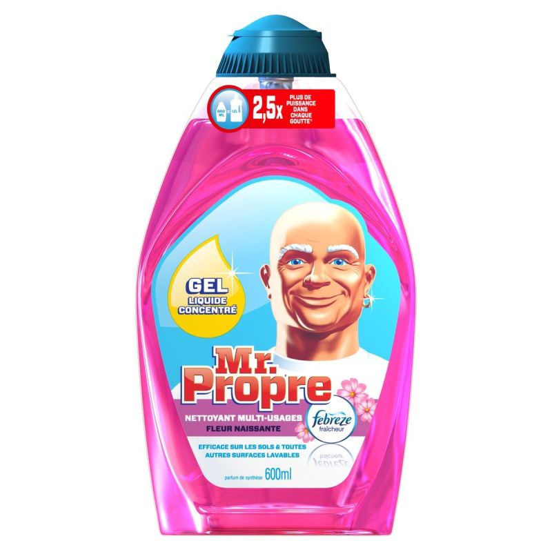 Mr Propre 600Ml Gel Liquide Fleur