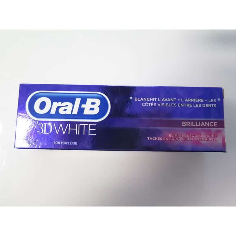 Oral B 75Ml Dentifrice 3Dw Brillance