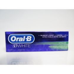 Oral B 75Ml Dentifrice 3D White Vit Oral-B