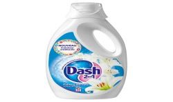 Dash 25 Doses 1,63L Lessive Liquide 2En1 Fleurs De Lys