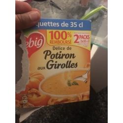 Liebig 2X35Cl Gm Potiron Girolle Lieb