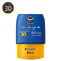 Nivea Protect & Hydrate Crème Solaire Format Voyage Fps 30 Pour Adultes 50 Ml