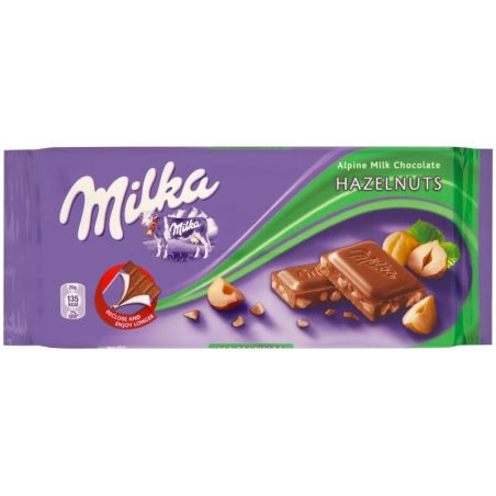 Milka Hazelnuts 100G