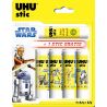 Uhu L.5 Colle Stick Blanc 8G2 Dont 1 Gratuit