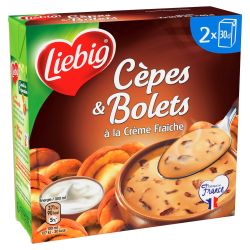 Liebig Soupe Cèpes & Bolet : Les 2 Briques De 30 Cl