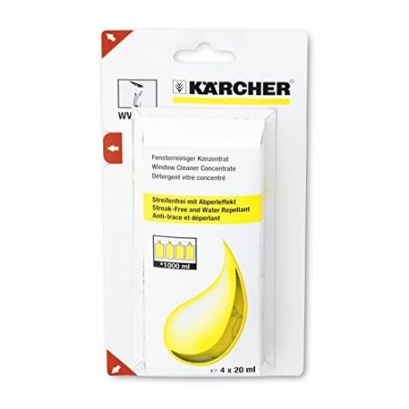 Karcher Detergent Vitre 4X20Ml