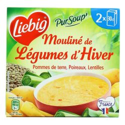 Liebig Soupe Légumes D'Hiver : Les 2 Briques De 30Cl