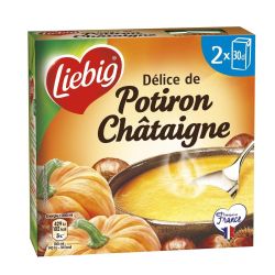 Liebig Soupe Potiron Châtaigne : Les 2 Briques De 30 Cl