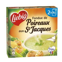 Liebig Fondue De Poireaux Aux St Jacques 2 X 30 Cl