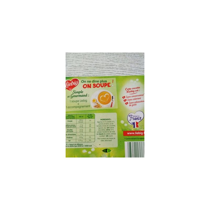 Liebig Bk.2X30 Veloute Carotte