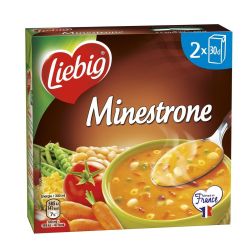 Liebig Soupe Minestrone : Les 2 Briques De 30Cl