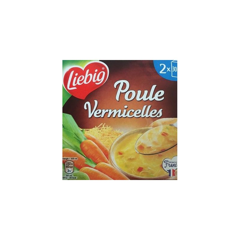 Liebig Poule Vermicelle 2X30Cl