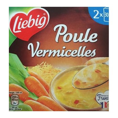 Liebig Poule Vermicelle 2X30Cl