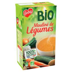 Liebig Soupe Bio Mouliné De Légumes : La Brique D'1L