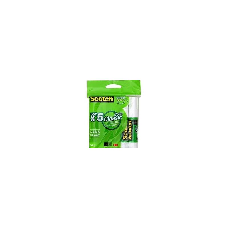 Scotch 5Batons Colle Blanche