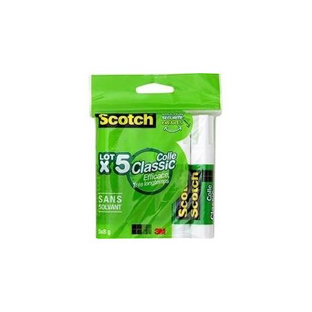 Scotch 5Batons Colle Blanche