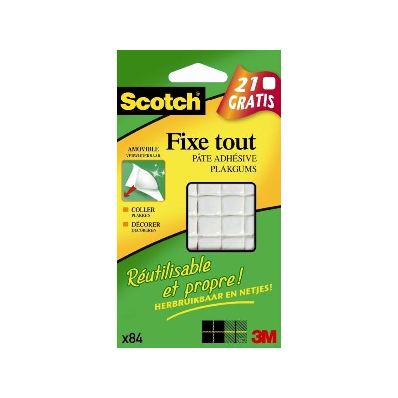 Scotch Scotc 84Pasaint Pate Adh Fixe Tt