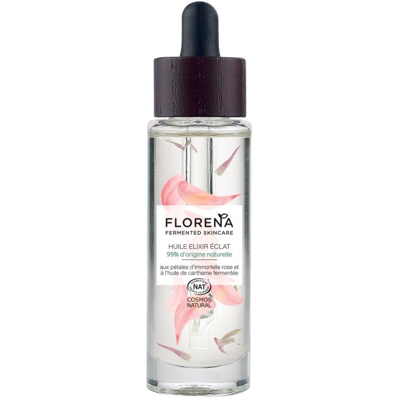 Florena Huile Visage Pétale Rose Et Carthame La Fiole De 30Ml