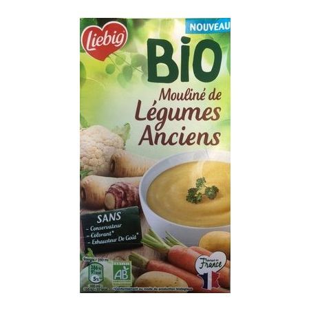 Liebig Soupe De Légumes Anciens Bio : La Brique D'1L