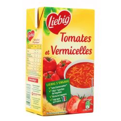 Liebig Soupe Tomates & Pâtes Vermicelles : La Brique De 1L